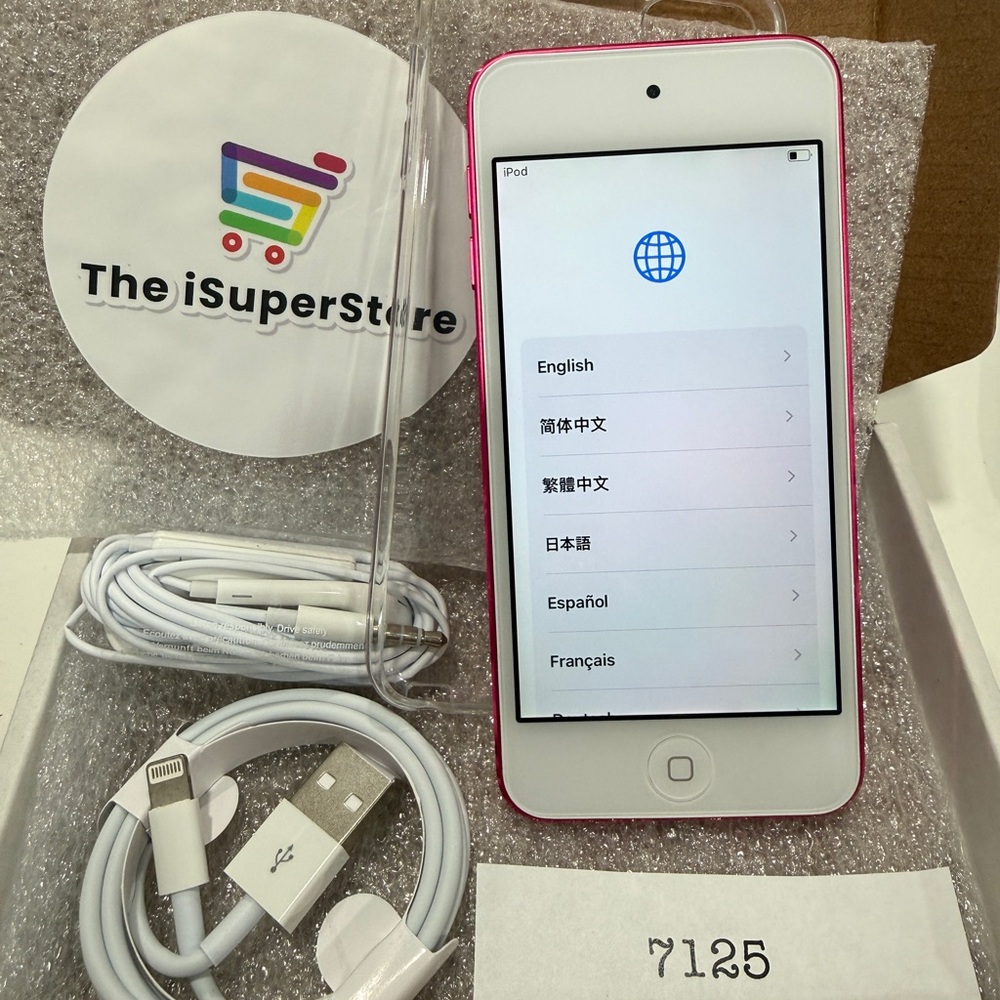 apple ipod touch 7th Gen 32GB Hot pink + 1 year warranty - Picture 1 of 5